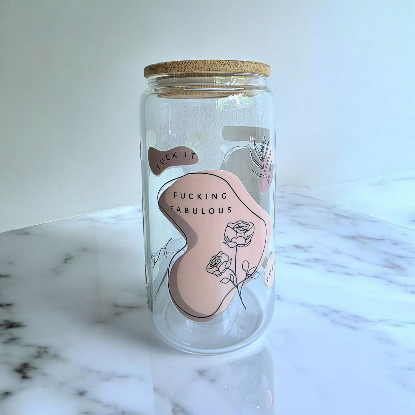 Doing my best glass tumbler