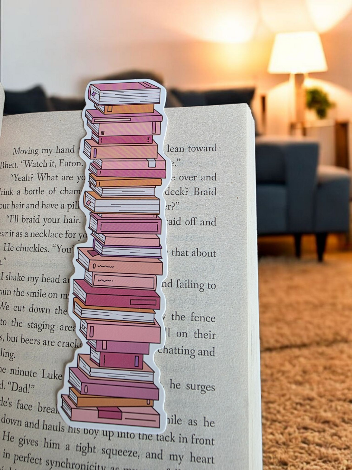 Set of 4 bookmarks - Random
