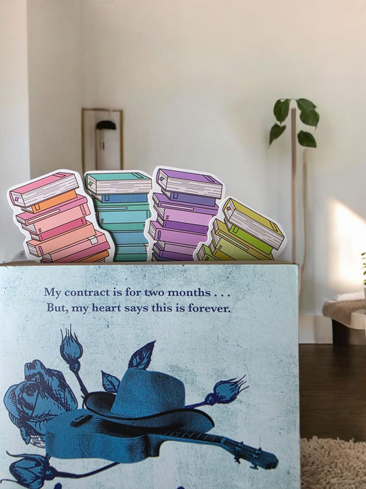 Set of 4 bookmarks - Random