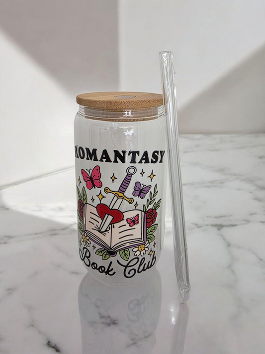 Romantasy Glass Tumbler/TBR Jar