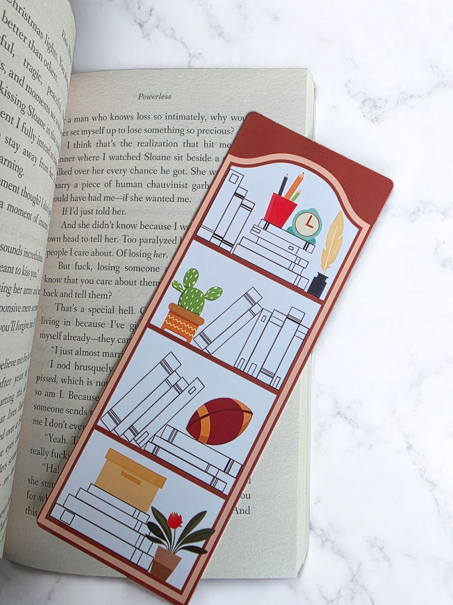 Large 10 pack book tracker/TBR book mark